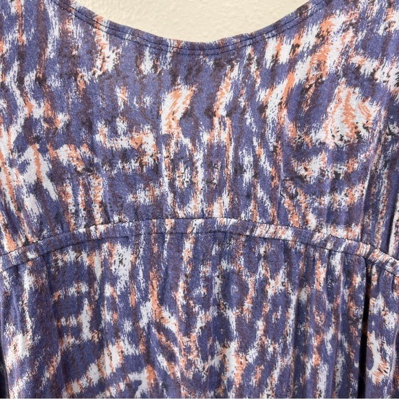 CAbi #852 Maxi Animal print look Maxi Dress with Stretch Straps & faux Wrap top - Picture 7 of 7